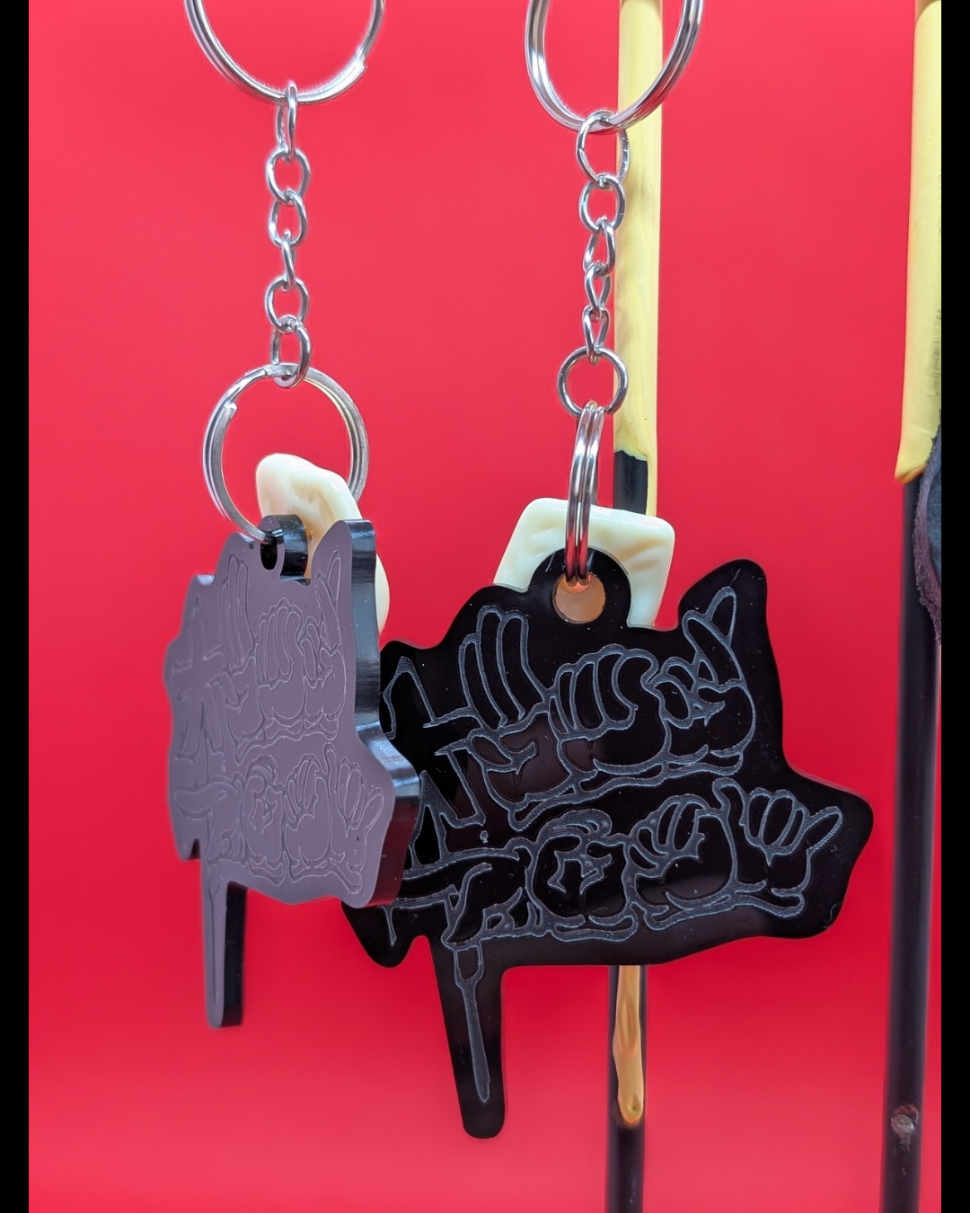 WARPONYBMX keychains