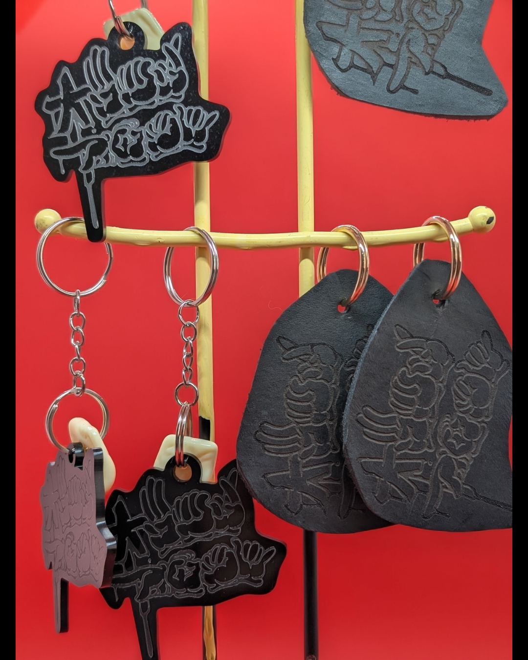 WARPONYBMX keychains